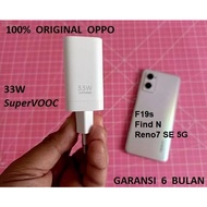 OPPO F19s Reno7 SE 5G Find N 33W SuperVOOC Original Charger Adapter