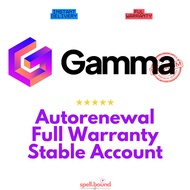 GAMMA.APP AI Presentation Slides Premium | Full Warranty