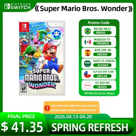 Super Mario Bros. Wonder Nintendo Switch Game Deals 100% Original Physical Cartridge Game Card Suppo