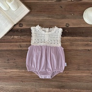 Summer Thin Sleeveless Dress Baby Girl Vest Style Clothes Infant Sisters Matching Outfit Korean Vers