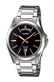 นาฬิกาข้อมือ Casio รุ่น MTP-1370D-1A1 / MTP-1370D-1A2 / MTP-1370D-7A2 นาฬิกาผู้ชาย สายสแตนเลส กันน้ำ