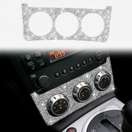 Suitable for 06-09 Nissan Nissan 350Z Diamond Central Control Instrument Knob Stickers Car Interior 