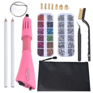 P.K.YO-Hot Fix Rhinestones Set Hot Fix Applicator Hot Fix Crystal Glass Rhinestone Iron-on Wand