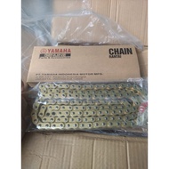 Yamaha Chain 428H 132L O-Ring Gold 428 O Ring Chain Rantai Oring 428 Rantai Yamaha