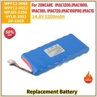WPF12-0068 High Quality Battery 14.8V 5200mAh For ZONCARE IMAC1200 IMAC1800 IMAC100 IMAC120 IMAC100P