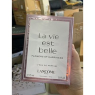 Lancome La Vie Est Belle Flowers Of Happiness Leau De Parfum 75 ml. กล่องซีล