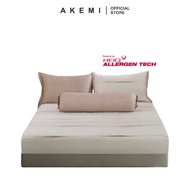 AKEMI TENCEL™ Lyocell HeiQ Allergen Serene Fitted Sheet Set | 1200TC (Super Single/Queen/ King)