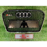 Audi A5 B8 B8.5 RS A5RS front grill grille sarung kidney logo emblem