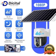 4G 1080P SIM card solar smart camera 4K CCTV 4MPIP outdoor dual lens wireless camera waterproof CCTV