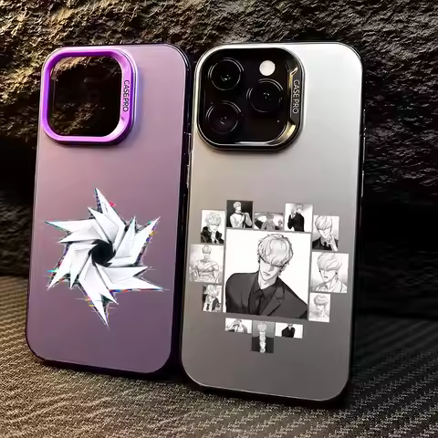 Anime Lookism Phone Case Gradient TPU Soft-Touch Shockproof Case for iPhone 11 12 13 14 15 16 17 Pro