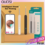 OULISI Version3 HD Camera Ear Pick Wax Clean Scoop Otoscope Video LED Light Electric Soft Baby Korek