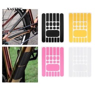 [Xastpz1] Bike Chainstay Sticker, Paster,Tape Supplies,Bike Chain Protective Decal for Mountain Bike,Outdoor Sport,Folding Frame