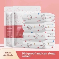Disposable Bedding Set Four-piece Printed Hotel Travel Bedding Protective Coverings Portable Sanitar