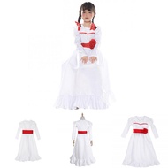 Annabelle Cosplay Soft White Dress - Halloween Costume