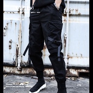 Large Size Military Cargo Pants, Trendy Brand Work Pants, Korean Men's Clothing Trousers with Pocket