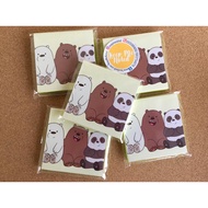 keepmenoted We Bare Bears Notepads (3 designs)