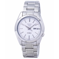 [CreationWatches] Seiko 5 Sports Mens Silver Tone Stainless Steel Strap Watch SNKL41K1