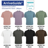 CLUB 28  | AG280 | Premium 100% Cotton Oversized T-Shirt | 280gsm