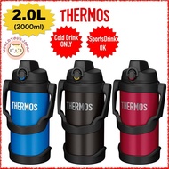 THERMOS Vacuum Insulated Bottle for Sports / 2.0L (2000ml) / FJQ-2000 / Sports Drink OK / For cold d