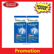Bio-Life Executive B Complex 100 Tabs x 2