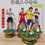 One Piece Football GK Sanji cos Messi Zoro C Rolfield Nemar Bape Ace World Cup Figure