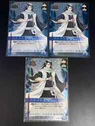 絕版BLEACH 死神 朽木 白哉S-107 三張