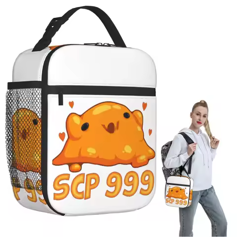 SCP 999 Insulated Lunch Bag for Women Kids Portable Food Boxes Thermal Lunch Box Tote