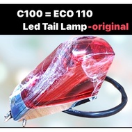 DEMAK ECO 110 ECO110 HONDA C50 C100 C 50 100 REAR TAIL LAMP ORIGINAL LAMPU BELAKANG TAIL LIGHT ORIGI