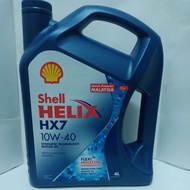 Original Shell Helix HX7 10W-40 Semi Synthetic