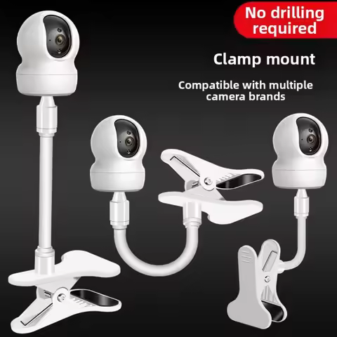 Flexible Camera Clamp Mount Baby Camera Holder Stand For TP-Link For Tapo C200/C210/C220/C201/C202/C