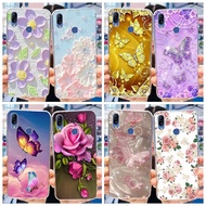For Asus Zenfone Max Pro (M2) ZB631KL X01BDA Case Fashion Flower Soft Silicone Back Cover For Zenfon