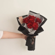 /6朵厄瓜多玫瑰花束/求婚 情人節 生日 七夕 告白 永生花 乾燥花