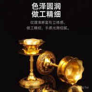Candlestick Oil Lamp Buddha Worship Led Candle Lamp Holder Long Lamp Candle Butter Long Ming Worship Lamp Oil Lamp Holde