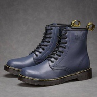 Dr Martens Air Wair 1460 Martin Boots untuk lelaki dan wanita DM Crusty pasangan model 6-warna Lace-