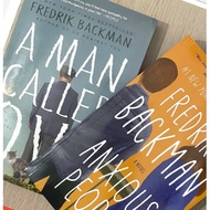 READY STOCK : Anxious People + A Man Called Ove By Fredrik Backman (2 Books Bundle)