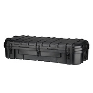 Material Protection Box Turnover Waterproof Box Toolbox Roof Transport Combat Shockproof Black95L In