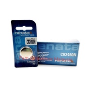 Renata 3V Litium Bateri Lithium Battery CR2450 (100% Original)