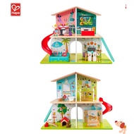 Hape Wooden Toys Rock Star Doll House & Slide Sound Effect Children's