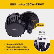 Bafang Motor 36V 500W S02B 8Fun S S02 Mid Drive Motor Bicycle Electric Ebike Conversion Kit Central