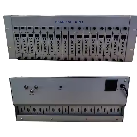 16 Channel Frequency Adjustable Neighbour Modulator HDMI to Analogue RF Hotel Cable TV Digital to An