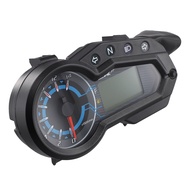 (VCBZ) New LED Digital Speedometer Multifunction Waterproof Moto Gauge for Italika 150z 150sz