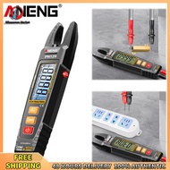 Winnereco Clamp Meter U-รูปสมาร์ทมัลติมิเตอร์ 4000 นับ AC/DC 600V เครื่องทดสอบความต้านทาน NCV ช่างไฟ