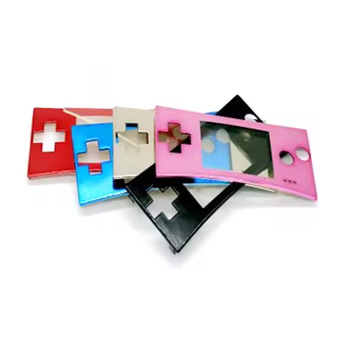 Replacement Front Shell Faceplate Case Cover Panel for Gameboy Micro for GBM Protective Repair