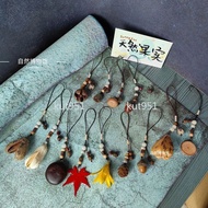 Discount Acorn Tibetan Braided Dried Fruit Cute Jewelry Fun Design Pendant Mobile Phone Chain Keycha