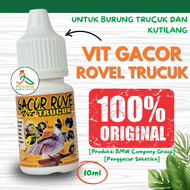 Gacor Rovel Vit Trucuk 10ml Vitamin Burung Lengkap Booster Stamina Gacor Harian Lomba Trucuk Cucak R