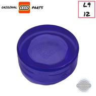 L9.12. LEGO TILE PARTS #98138 - ROUND 1 x 1 TRANSPARENT