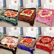 Mink Blanket 6 Feet 180*200cm 1.8-2KG Beautiful Pattern Very Good To Use