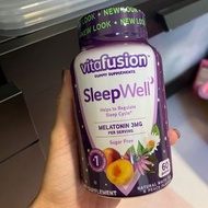 Vitafusion sleep well 褪黑素軟糖60 粒