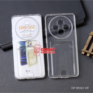 Oppo Reno 12F Oppo Reno 12 5G Oppo Reno 12 Pro 5G Clear Card Slot Clear Card Case Oppo Reno 12F Oppo