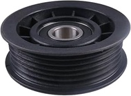 LSSOCH New Belt Idler Pulley 807757T 18-6457 Compatible with Mercruiser 4.3L 5.0L 5.7L 350 GM V-6 & 